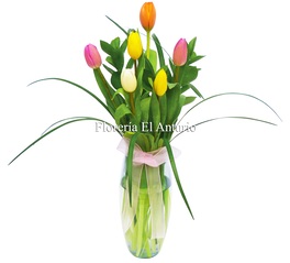 Envio de  tulipanes a san isidro la molina